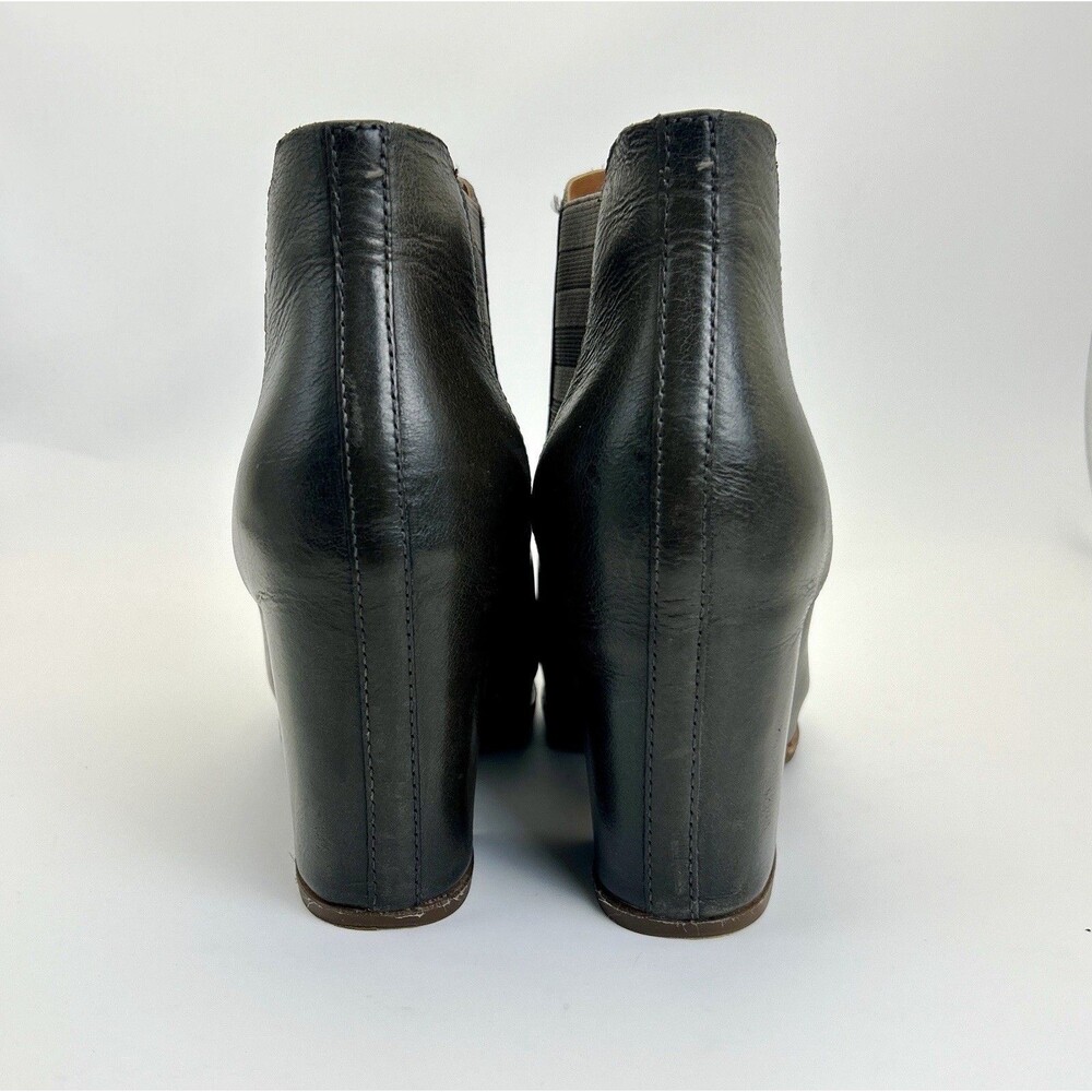 Kork Ease Shirome Chelsea Bootie Womens Size 7.5 M Slate Gray Leather Ankle Boot - Picture 4 of 7